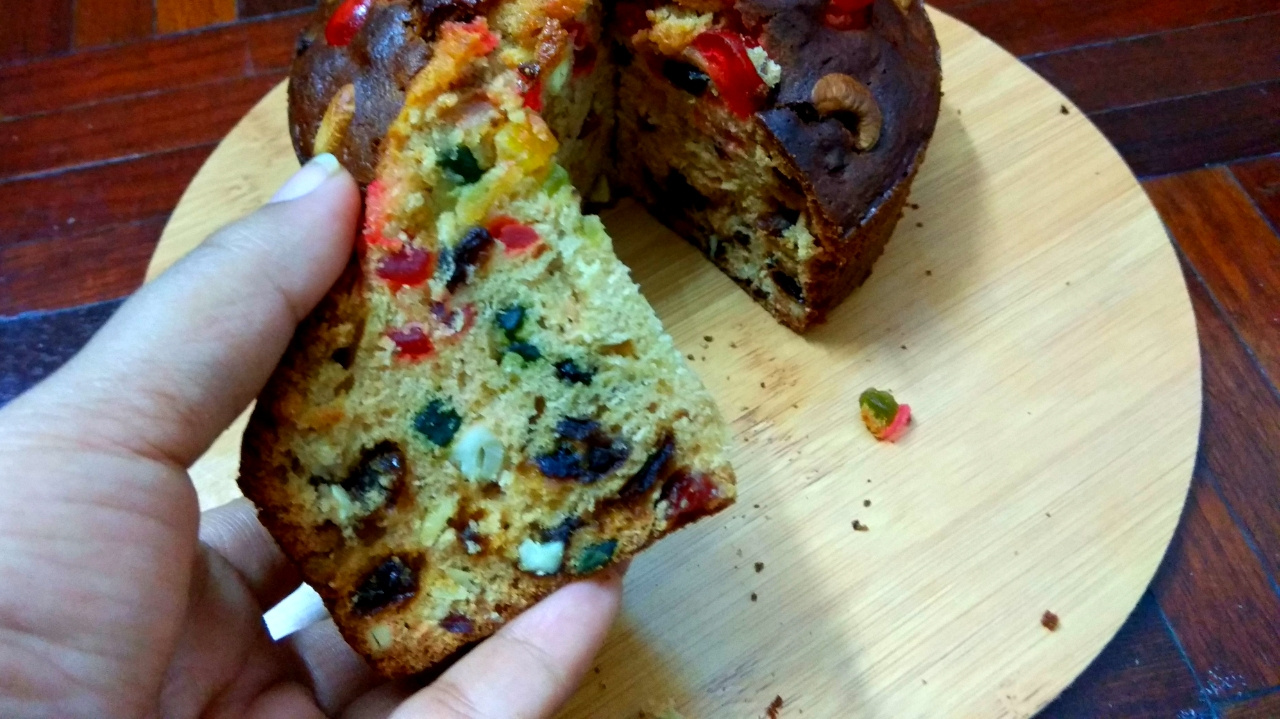 Fruit cake for Christmas